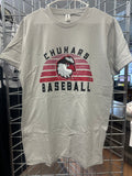 Chukars Baseball Sunset T-Shirt